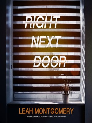 cover image of Right Next Door